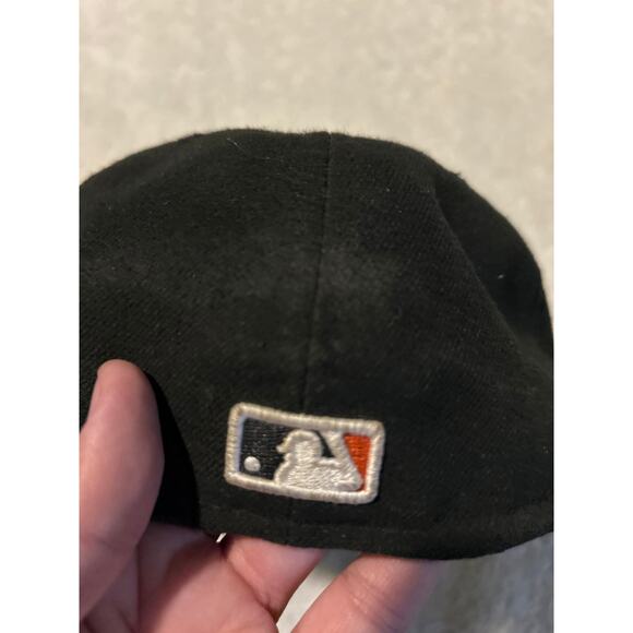 Orioles Hat New Era Cool Base Fitted 7 1/4 Baseball Cap Embroidered Made in USA - Picture 7 of 11